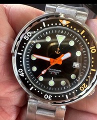 Fully Personalised Custom Watch Automatic Divers UK Seller Bespoke Your Design.