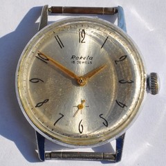 Soviet Raketa 2603 Mechanical Wristwatch – Vintage USSR – Manual Wind – Original
