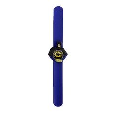 Kids Boys Girls Children Super Hero Snap On Slap Watch Quartz Analogue Watches