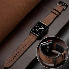 Leather Silicone Strap 38-49mm Smart Watch Band Ultra 2 SE 10 9 8 7 6 UK