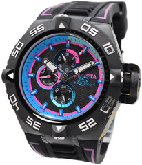 Invicta Subaqua Noma IV Men’s 50mm Midnight Neon Day Date Quartz Watch 49878