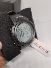 MJSCPHBJK 1068 Sport Digital Watch Men’s Black (New Battery)