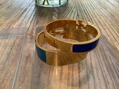 Authentic Hermes click clack SET