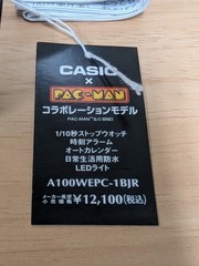 CASIO PAC-MAN Collaboration A100WEPC-1BJR Limited Retro Game Digital Watch Vinta