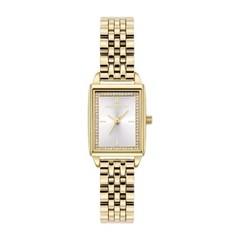 Olivia Burton Townhouse Quartz Gold-Tone Stainless Bracelet Rectangular Watch