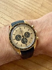 2023 Omega Speedmaster 42mm 310.62.42.50.99.001 18kt Moonshine Gold
