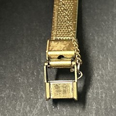 Vintage Citizen Watch Women 10mm Gold Tone Fold Over Clasp