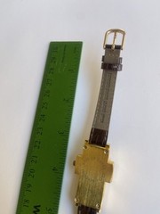 Gold Cross Watch NEW BATTERY Works Great Take A Look Made With N Japan