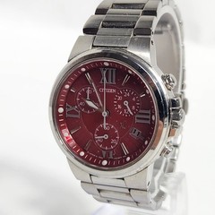 CITIZEN XC Cross Sea chronograph solar wristwatch ladies’ working item
