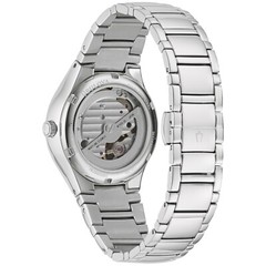 Bulova Women’s Classic Automatic Silver Stainless Steel Watch 34 MM 96L301