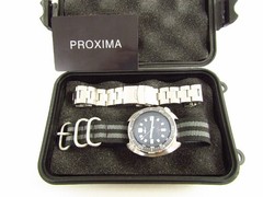 HEIMDALLR NH35A Tuna Can Shark Diver Automatic Watch with Interchangeable Strap