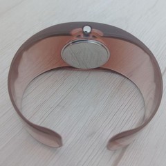 Issey Miyake watch, model O, designed by Tokujin Yoshioka, clear brown, waterpro