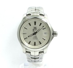 TAG HEUER LINK CAL. 5 WJF2211 Silver Dial Automatic 100M Stainless Steel Watch