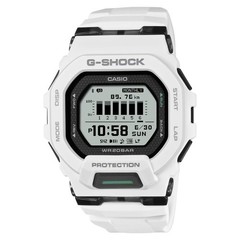 Casio G-Shock G-Squad Move Digital White Resin Strap Fitness Watch 48.4mm – GBD2
