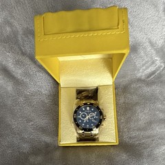 Invicta Pro Diver Men’s Quartz Chronograph Date Black Dial Gold 48mm 200m
