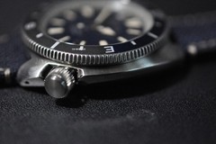 SEIKO PROSPEX SRPG15K1 SRPG15 “LAND TORTOISE” BLUE AUTOMATIC WATCH