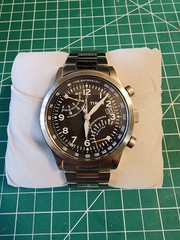 Timex Waterbury Fly Back Chronograph (43mm) Black Dial TW2W47800VQ