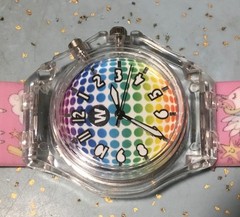 2021 WATCHITUDE GLOW RAINBOW UNICORN LIGHT UP CASE WATCH NO BOX