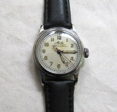 MIDO MULTIFORT SUPERAUTO 220 SS SCRBK WP 17J MOD 1941 BUMPER 2 TONE MILITRY DIAL