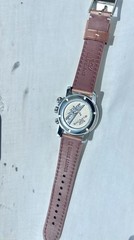 Glycine Airman GL0149 Quartz GMT Cream Dial 42mm Original Box & Strap