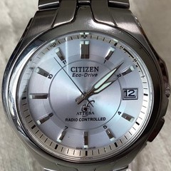 Citizen Attesa ATD53-2682 Eco-Drive Radio Watch Titanium