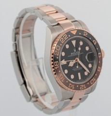 2023 PAPERS Rolex GMT-Master II Root Beer BLACK Two-Tone 40mm 126711 CHNR Watch