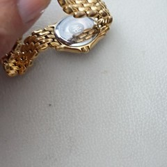 RAYMOND WEIL Geneve Quartz White Dial Roman Numerals Date Gold Tone Bracelet