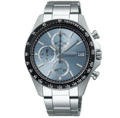 Seiko SBTR029 Chronograph Men’s Watch Blue Dial Stainless Steel 100M Japan