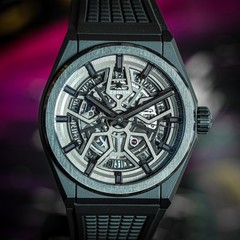 Zenith Defy Classic 49.9000.670/77.R782 Black Ceramic Skeleton Box Papers 2024