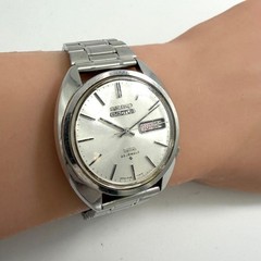 SEIKO 5ACTUS Men s Watch White Dial Vintage