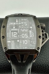 DEVON TREAD 2 NIGHTMARE Black DLC Case 42mm Time Belts Driven Movement Complete