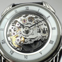 EPOS Skeleton 4305WH Handwind Mechanical Watch Stainless Steel From Japan