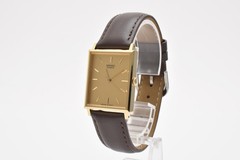 [MINT] SEIKO Chariot 2C21-5180 Gold Tank Square Quartz Vintage Men’s Watch Japan