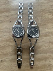2 brand new EKO Silver Japan Quartz Watches (the Buyer gets 2 Watches)USA Vendor