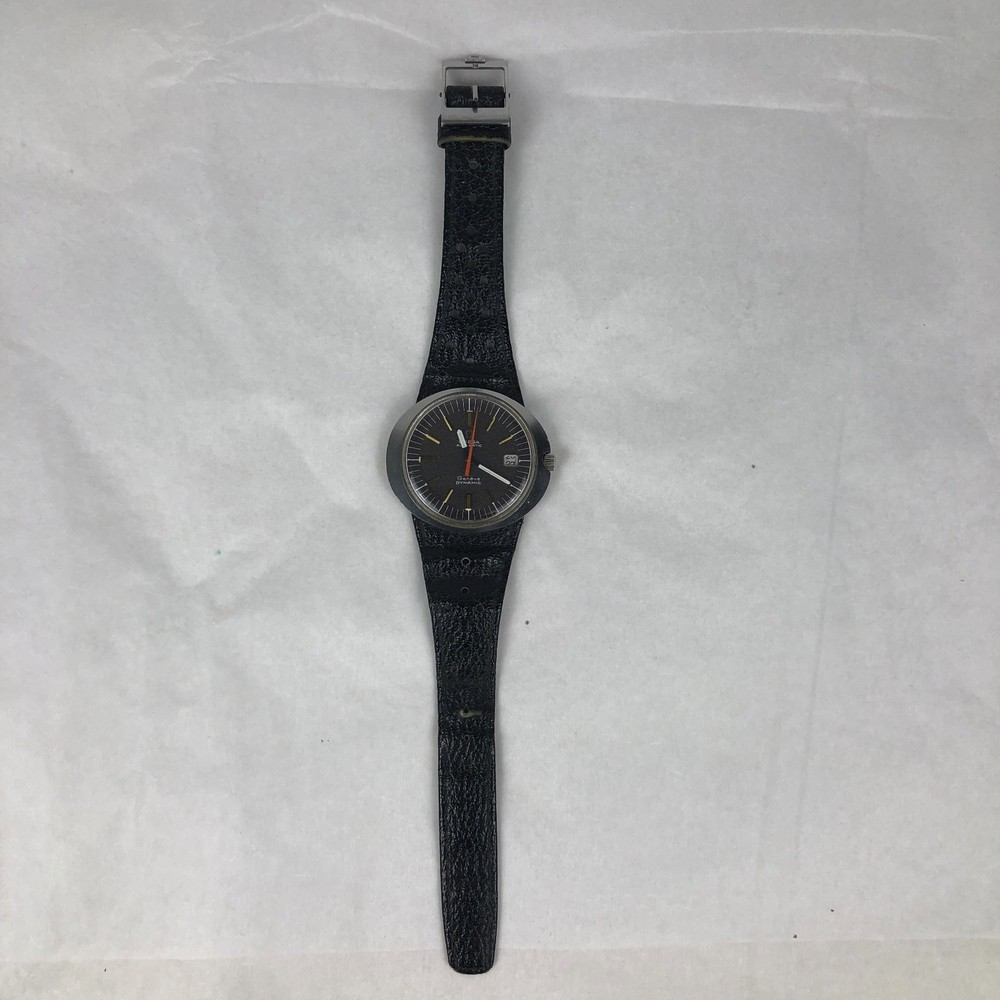 Omega 563 Dynamic automatic watch Speckled Charcoal dial Stainless Just serviced
