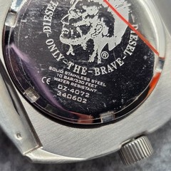 MISSING BAND Diesel Y2K watch DZ 4072 STANLESS STEEL