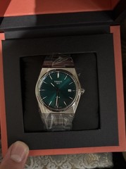 Tissot PRX Quartz Mens Watch – 40mm – T1374101109100 Green Dial Brand New