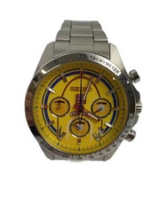 SEIKO Quartz wristwatch Analog YLW SLV 923 type Doctor Yellow T4 Limited to 5000