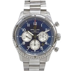 BREITLING Aviator 8 B01 AB0119 Blue Case: 43.0mm Men’s Used Watch #12106
