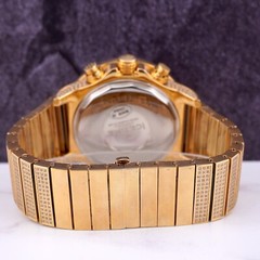 IceTime Crown II Men’s Automatic Steel Watch Iced Out 12 Carat Diamonds