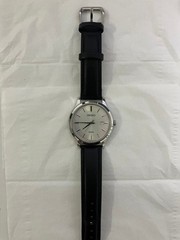 SEIKO SUR289P1 Quartz Dress Watch Silver Dial Round 10 Bar Overseas