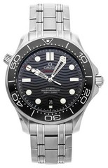 OMEGA Seamaster Auto 42 MM Black Dial SS Men’s Watch 210.30.42.20.01.001