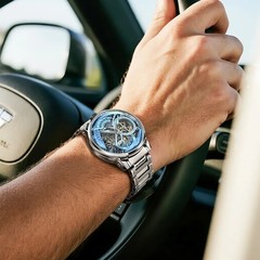 Automatic Mechanical Watch Waterproof Luxury Dial Men’s Men Strap