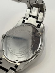 Victorinox Swiss Army Officers Quartz Watch Sapphire Date New 371 Battery