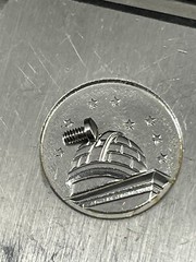 Vintage Omega 168.0063 Constellation Case Back Screw X4