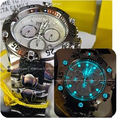 Invicta – Venom COBRA Platinum Mother-of-Pearl Swiss Z60 Chronograph mens watch