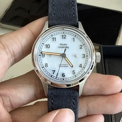 Studio Underd0g 02 Series Manual Wind 38mm Light Blue Dial Box Papers