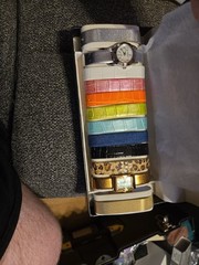 Gossip watch set includes a black box featuring 12 watch bands and two watch