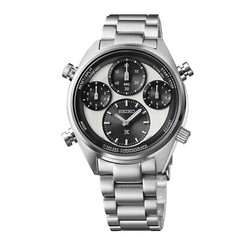 SEIKO SFJ001P1,Men Chronograph,Stainless Steel Case&Bracelet,date,100m WR,SFJ001
