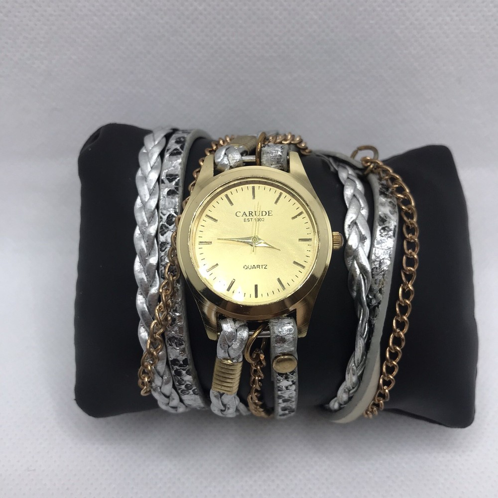 Carude Versatile & Elegant Women’s Multilayered Watch/Bracelet